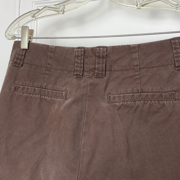 GAP Favorite Chino Cargo Shorts brown mid rise semi vintage - Picture 8 of 14